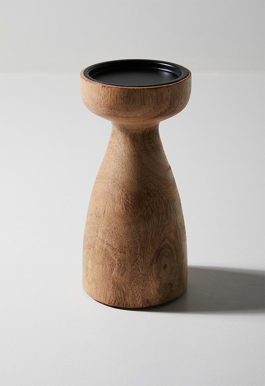 H&S - Manoa candle holder - Natural