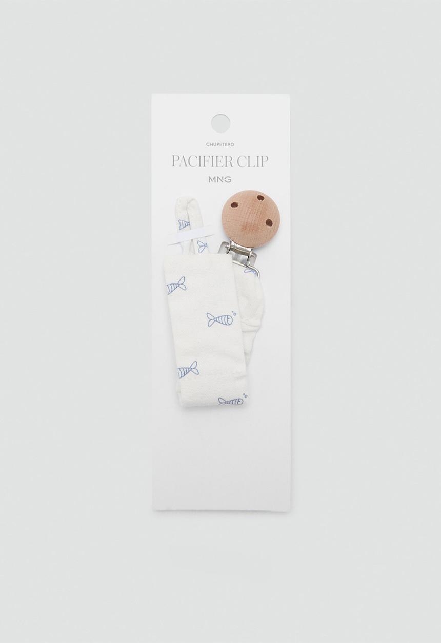 MANGO - Pacifier Clip PEIXC - Natural