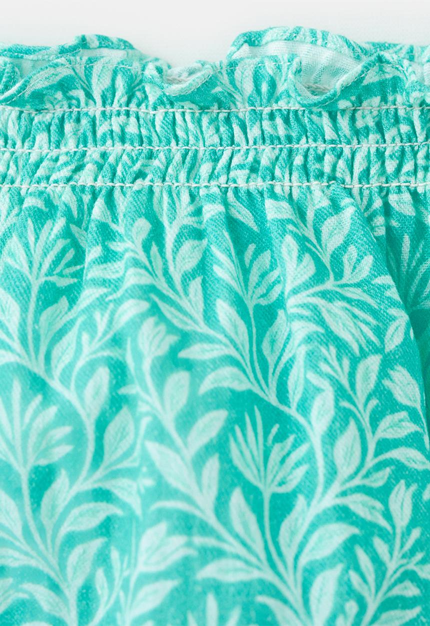 MANGO - Dress peoniav - turquoise 