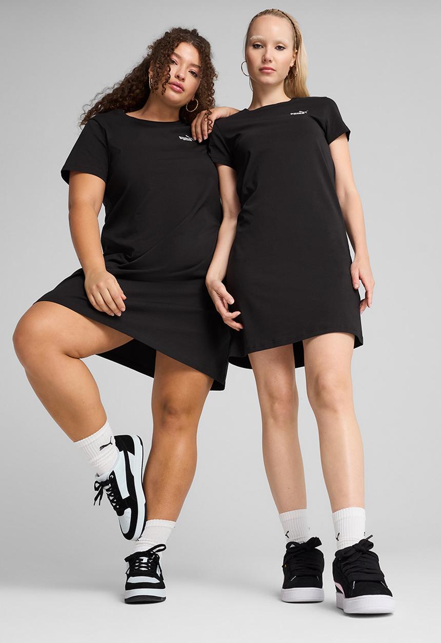 PUMA - Plus ess small no. 1 logo slim dress - puma black
