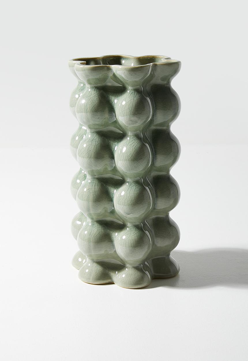 H&S - Bubble vase - Green