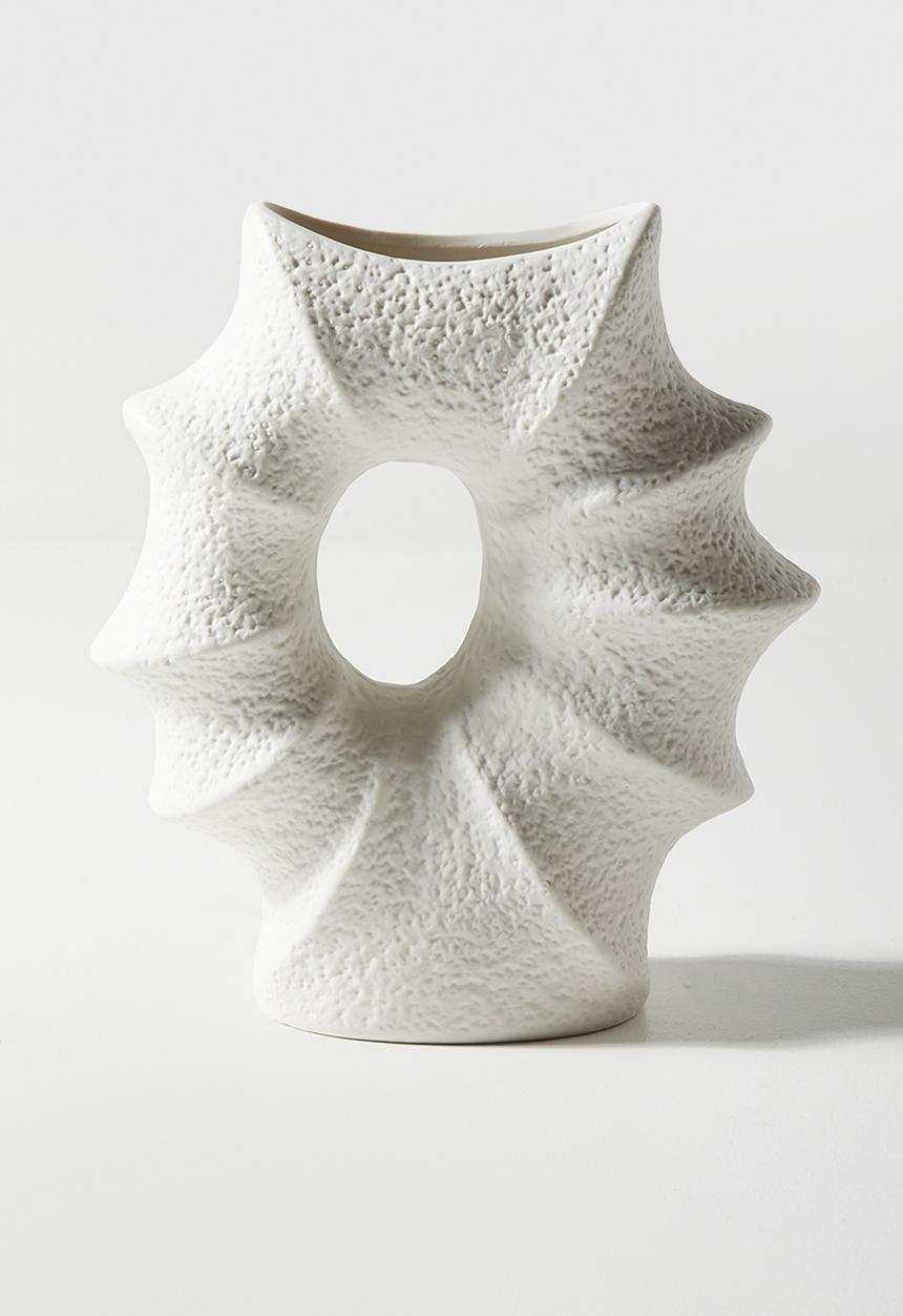H&S - Oceana ceramic vase - White