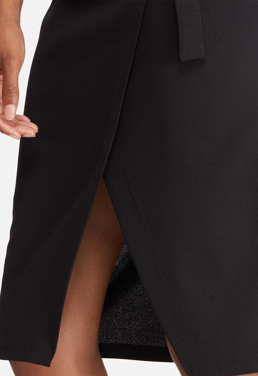 dailyfriday - Mock wrap pencil skirt