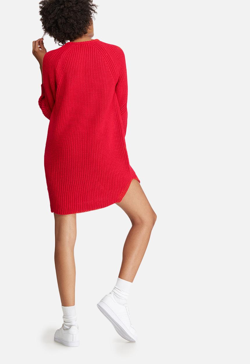 dailyfriday - Stitch detail knitwear dress