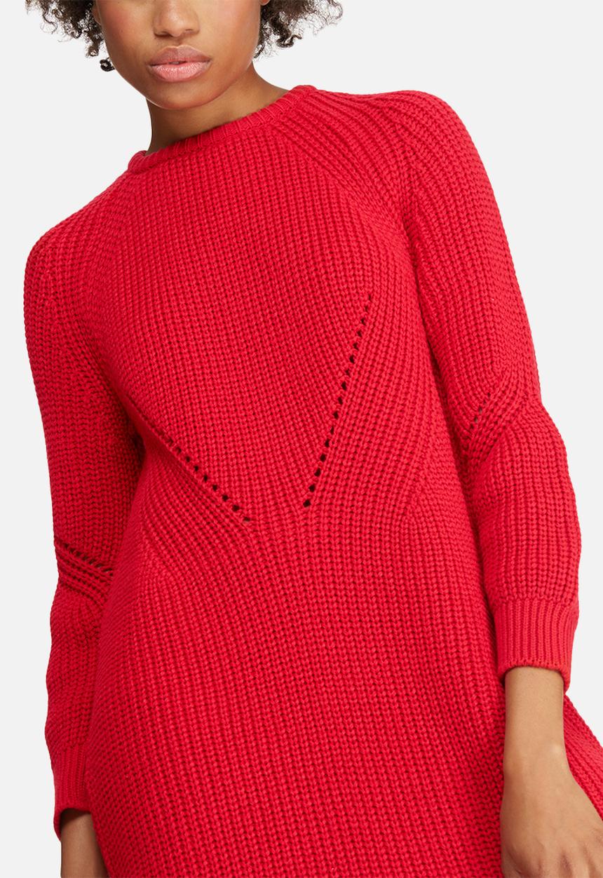 dailyfriday - Stitch detail knitwear dress