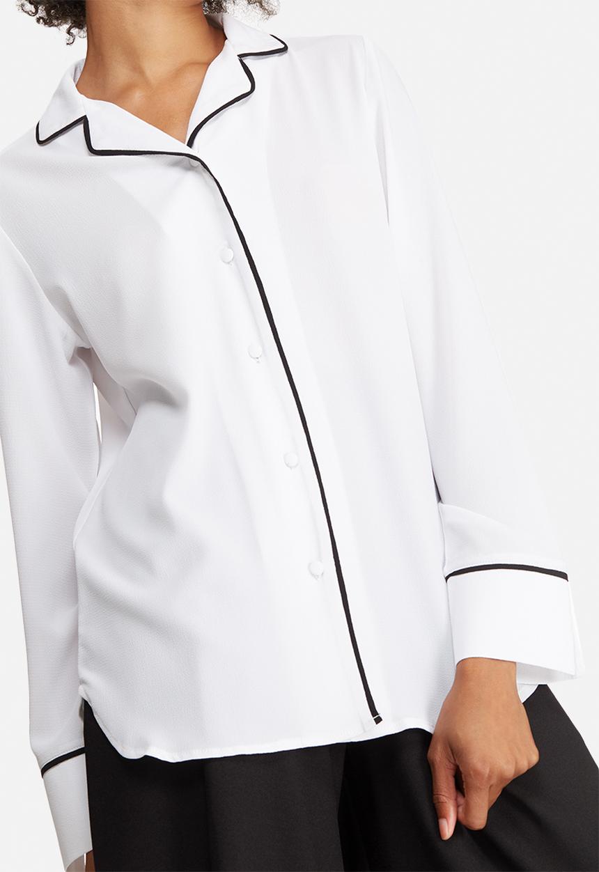 dailyfriday - Tipped pyjama shirt