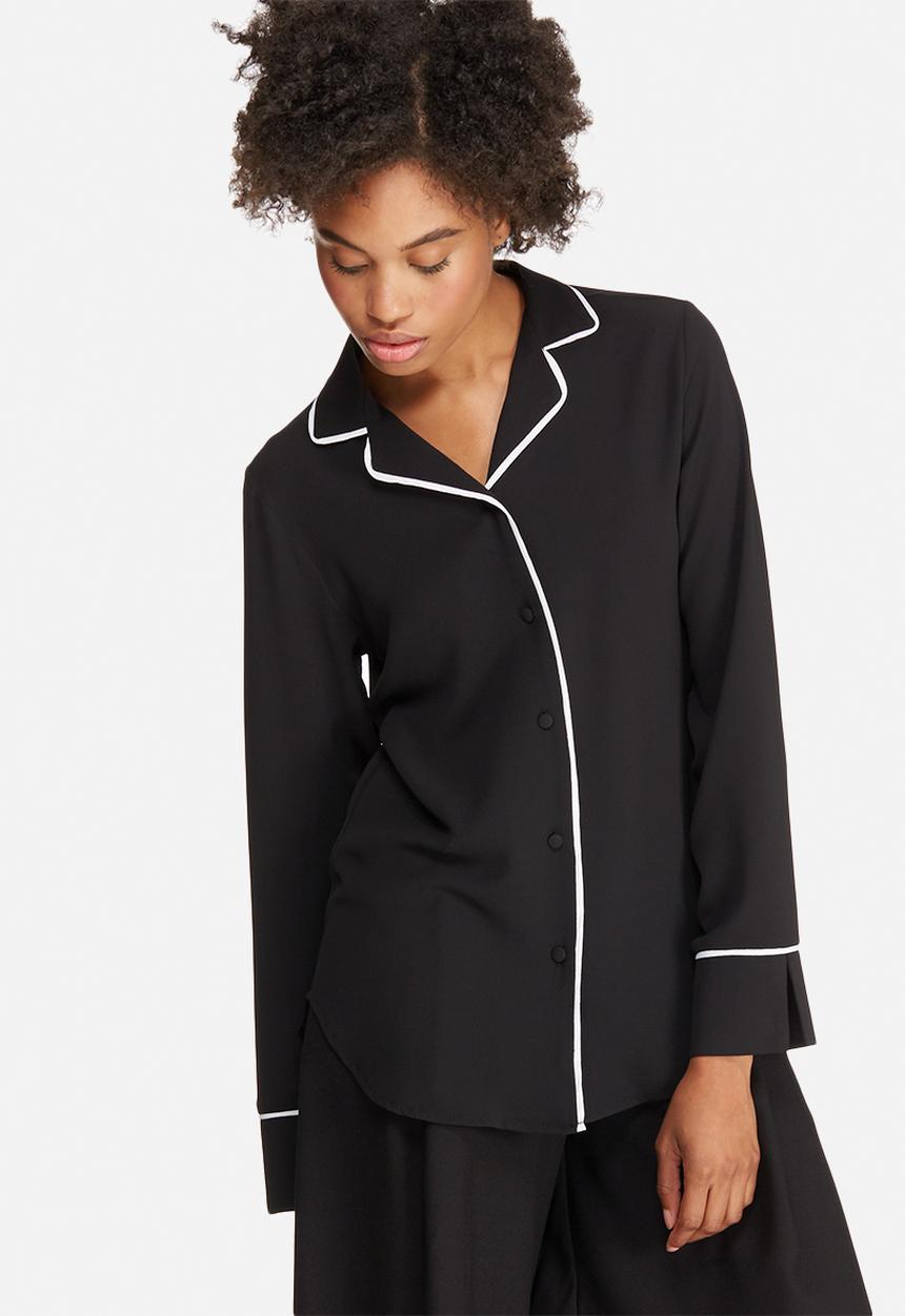dailyfriday - Tipped pyjama shirt