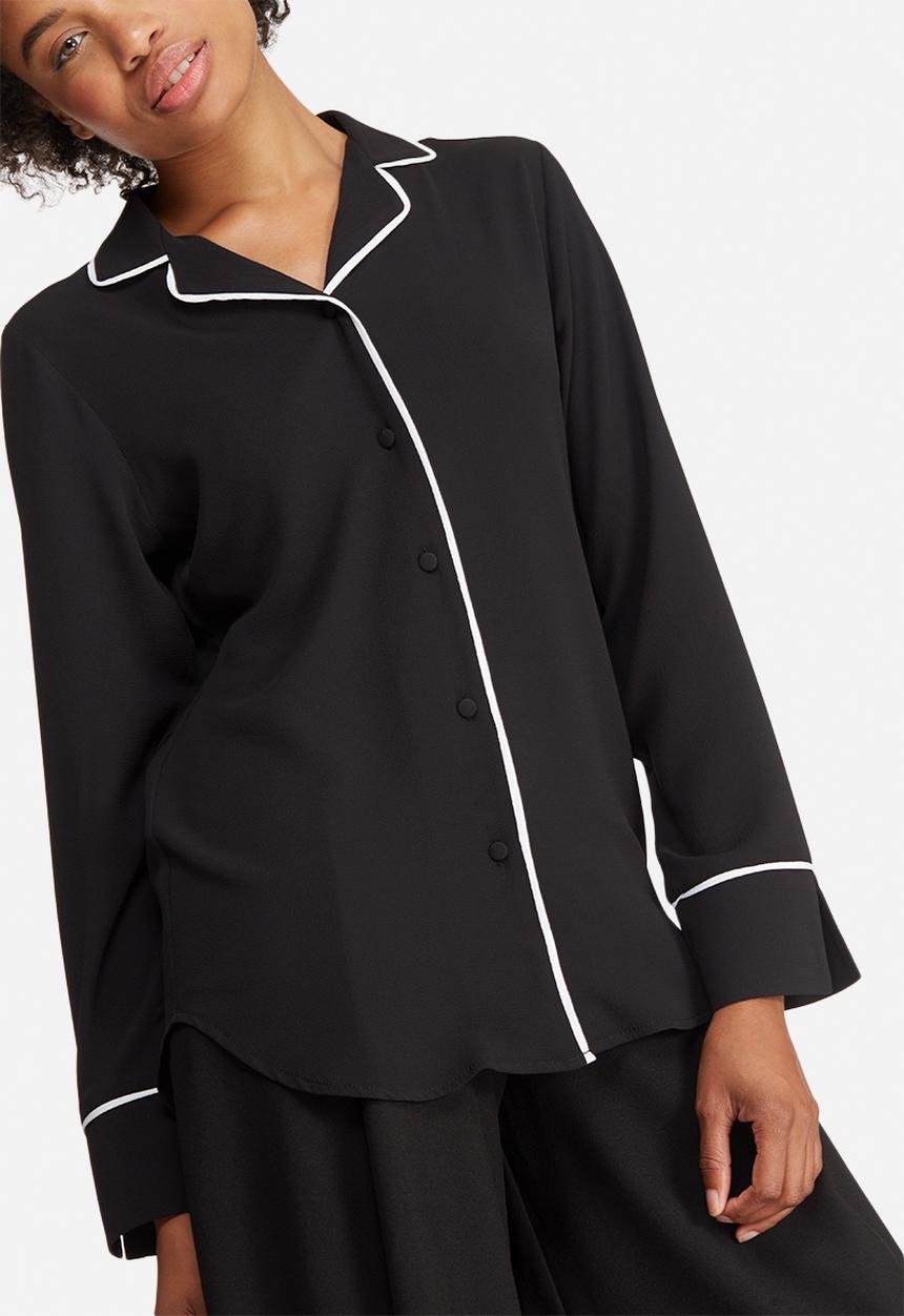 dailyfriday - Tipped pyjama shirt