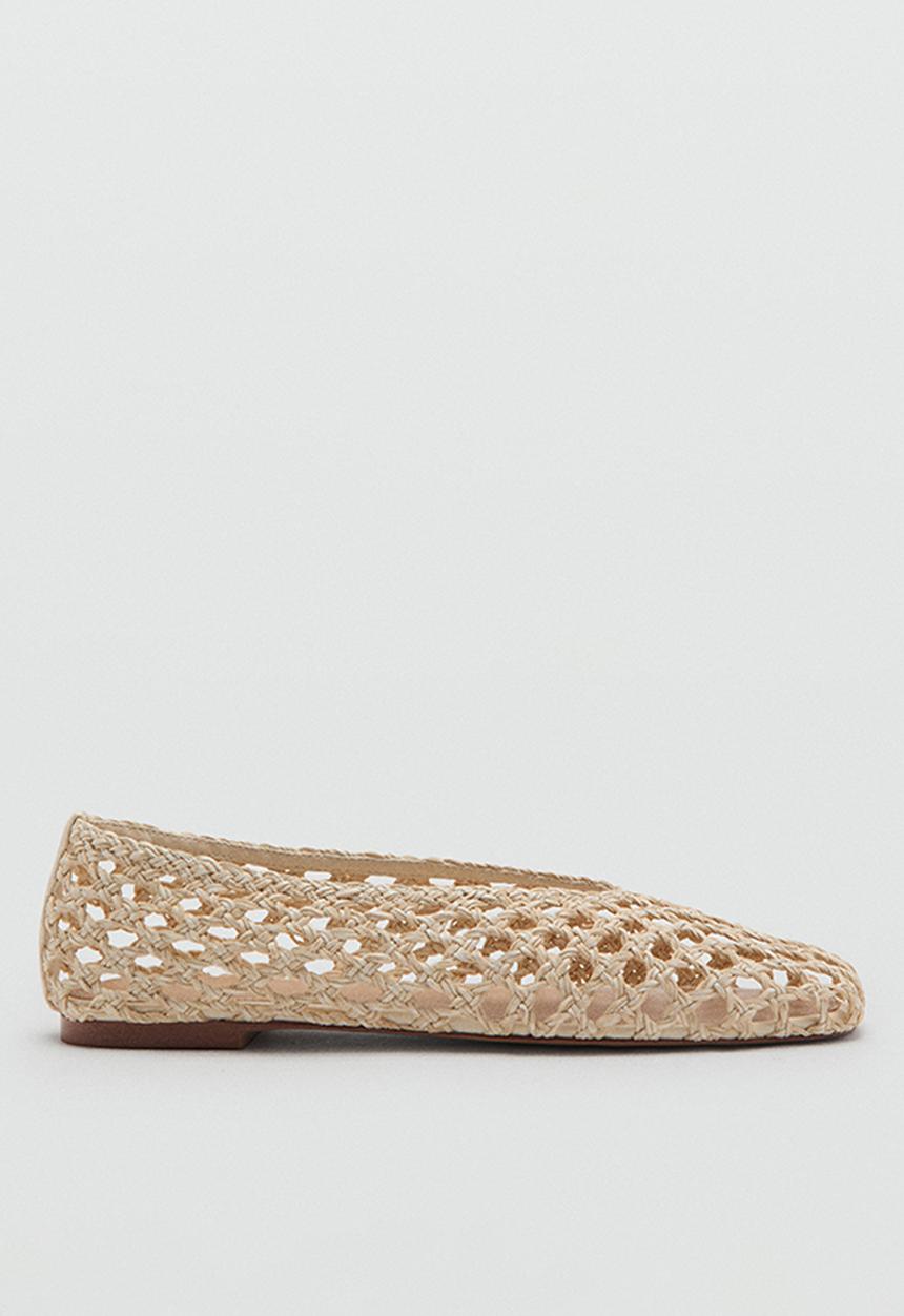 MANGO - Tuna pump - light beige