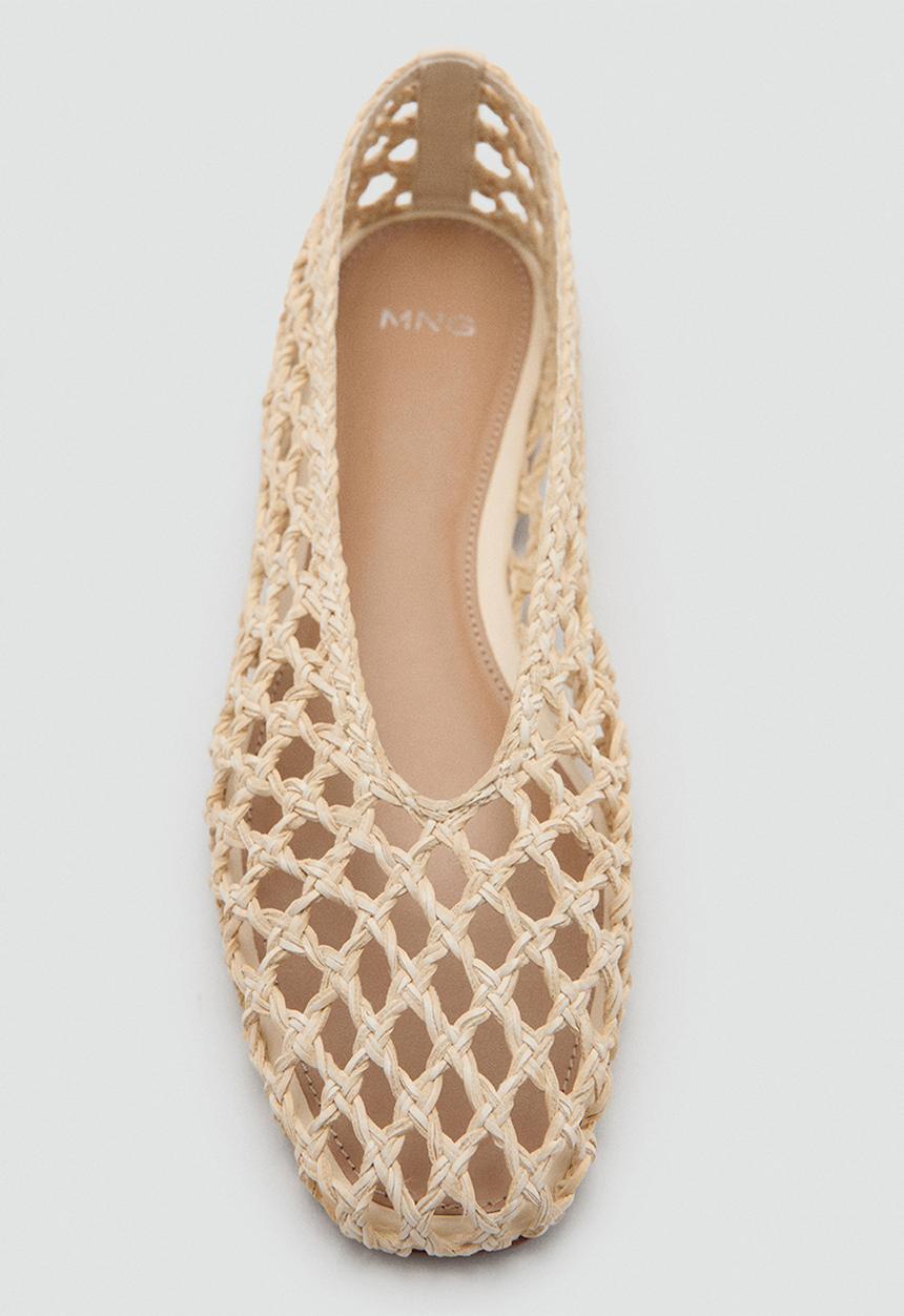 MANGO - Tuna pump - light beige