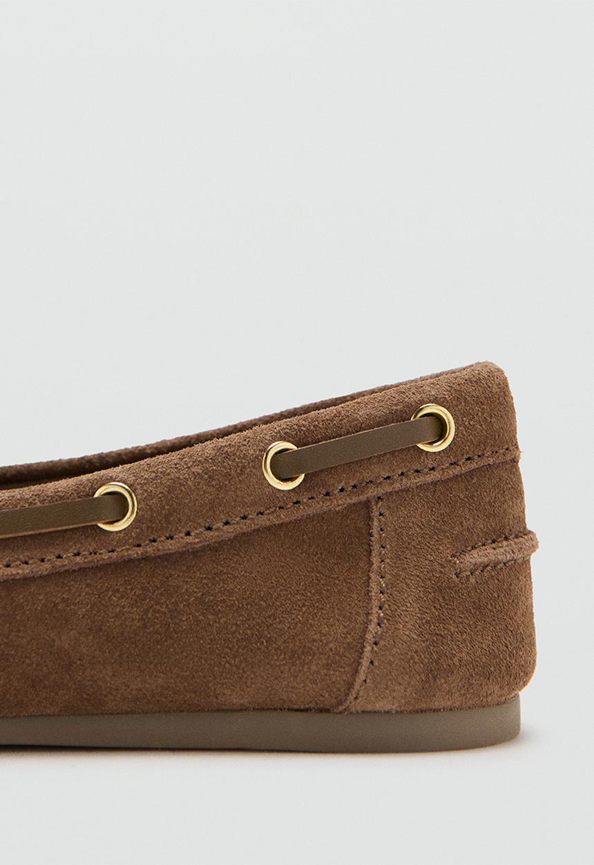 MANGO - Boat shoe - brown