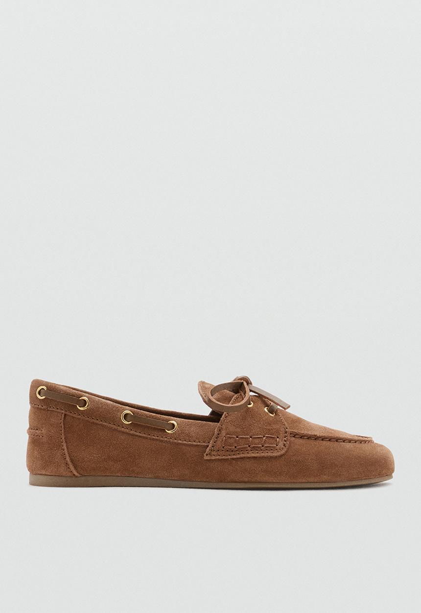 MANGO - Boat shoe - brown