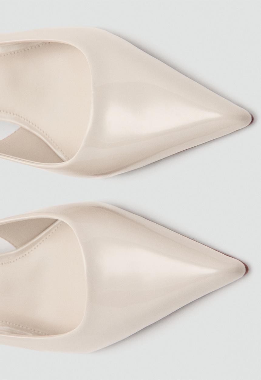MANGO - Circo slingback stiletto heel - light beige