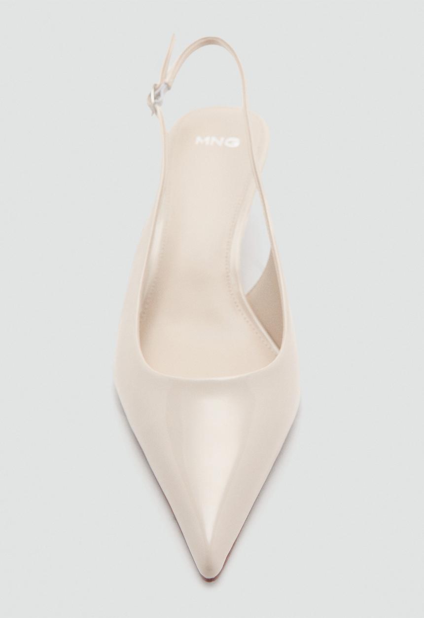 MANGO - Circo slingback stiletto heel - light beige