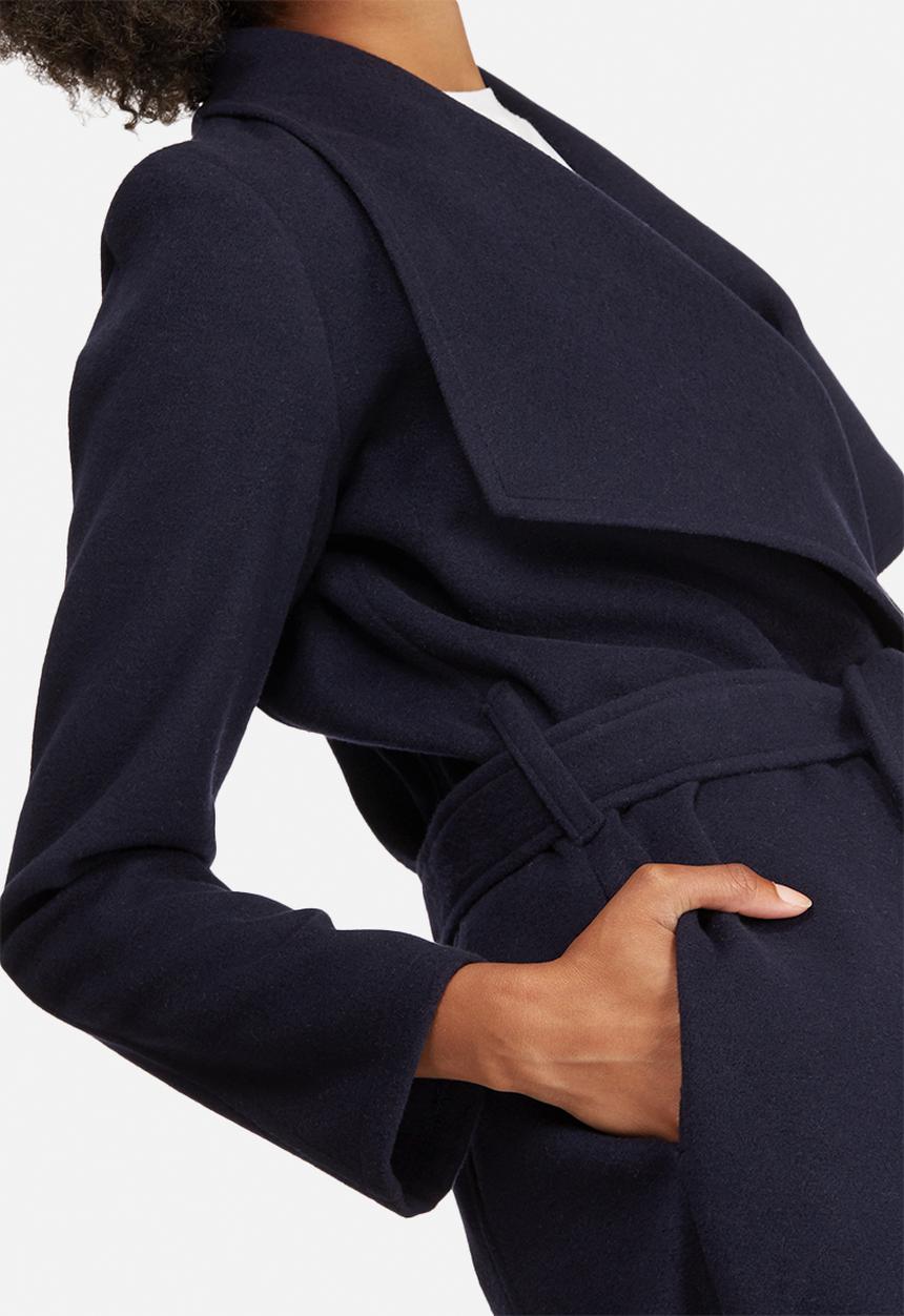 dailyfriday - Melton wrap coat