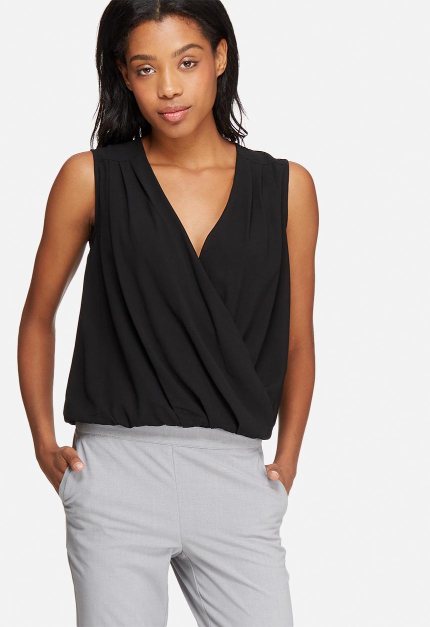 ONLY - Tinsy wrap top