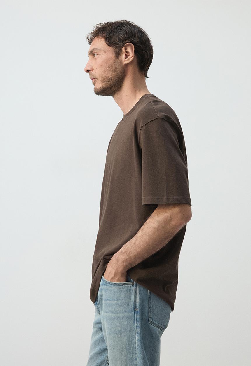 MANGO - T-Shirt Anouk - Brown