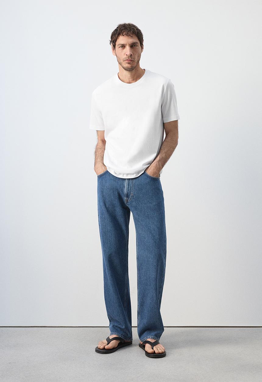 MANGO - T-Shirt Cherlo - Whiite
