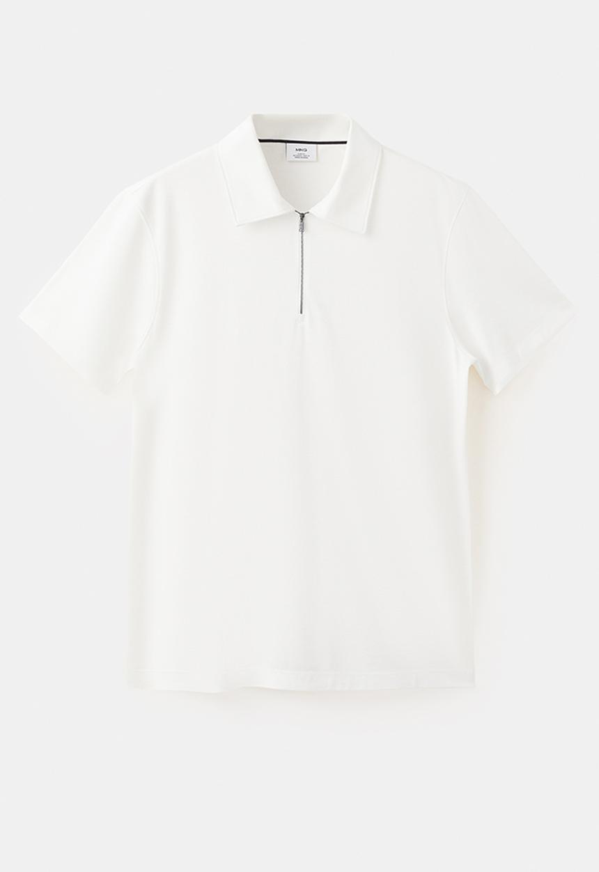 MANGO - Poloshirt Carlez - Whiite