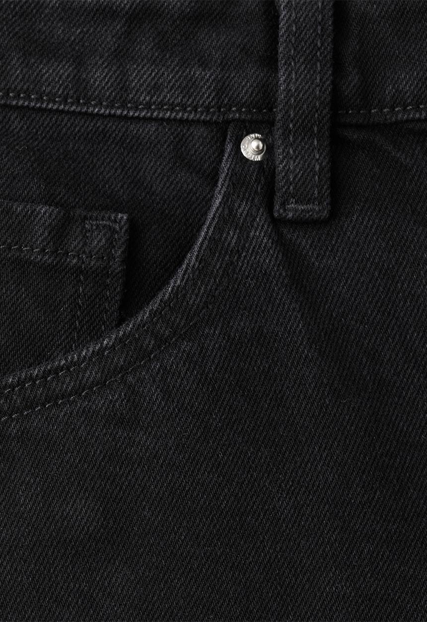 MANGO - Plus shorts zoey - black denim