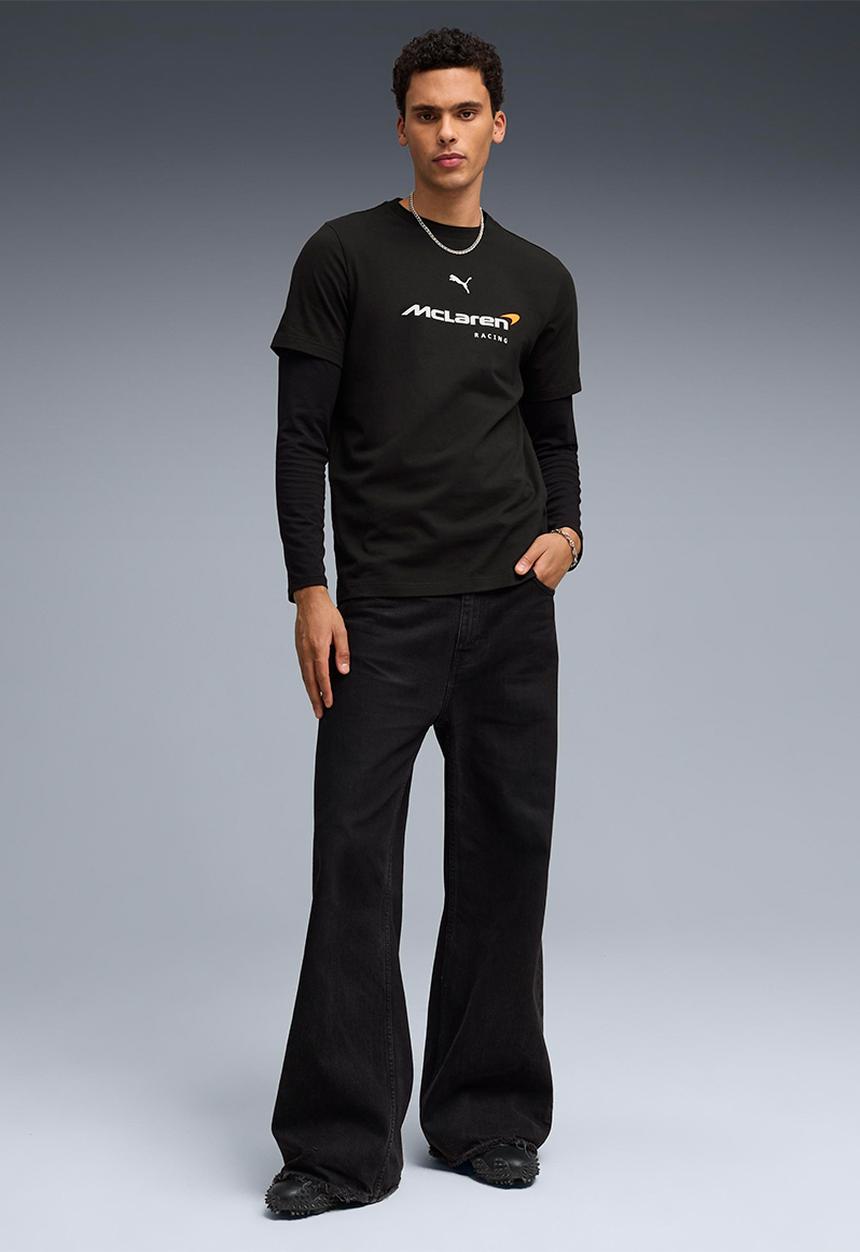 PUMA - McLaren Big Logo Tee - Black