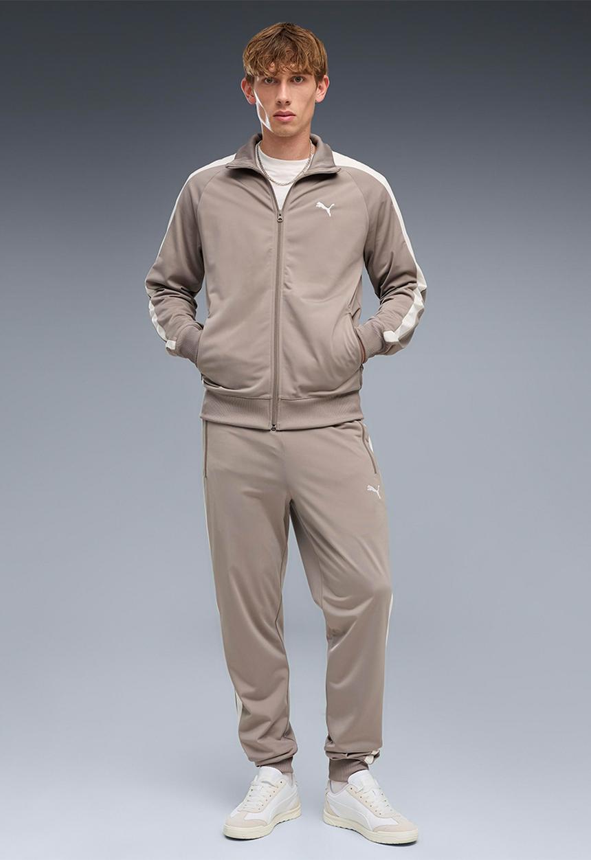PUMA - ESS T7 Poly Track Jacket - Brown