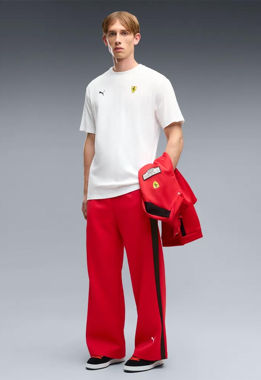 PUMA - Ferrari Car Graphic Tee 2 - White