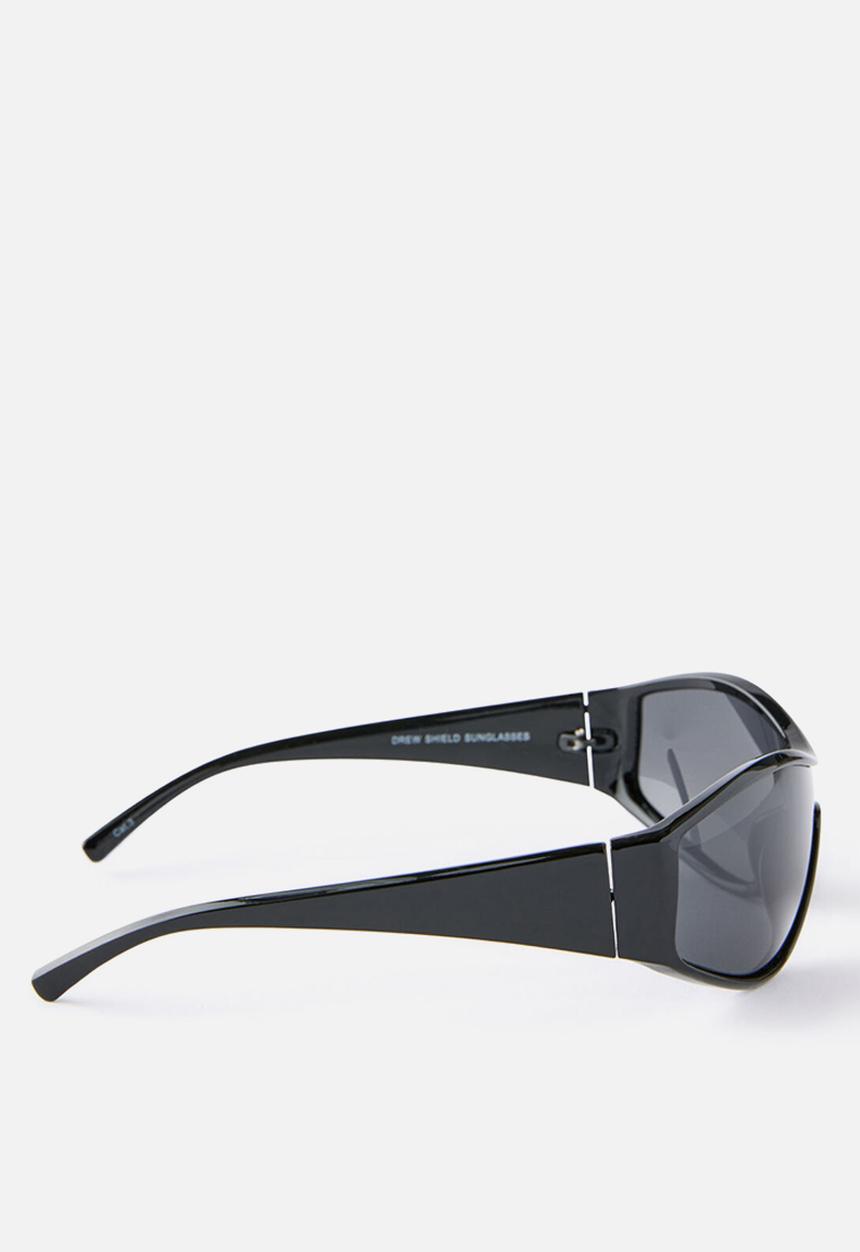 Rubi - Drew Shield Sunglasses -Black
