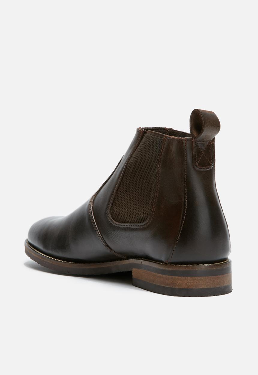 basicthread - Cameron leather chelsea boot