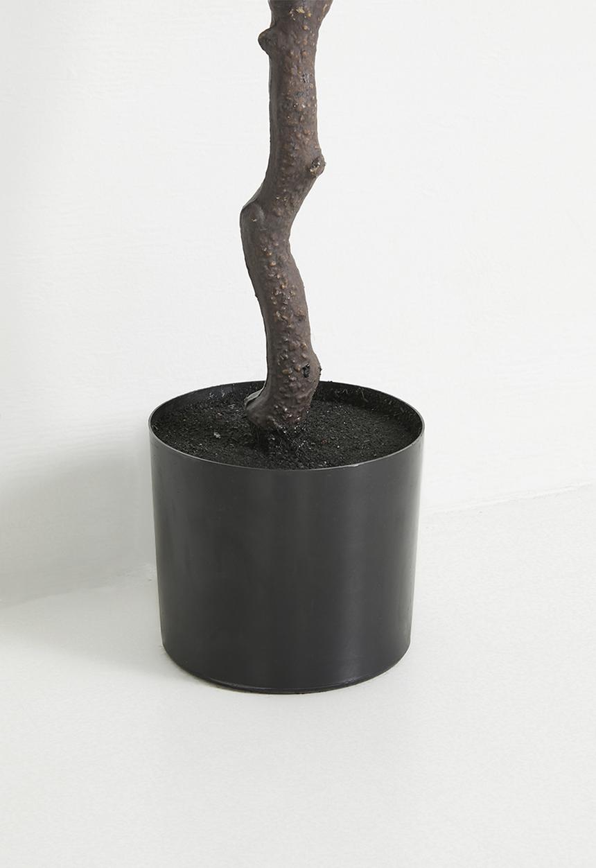 H&S - Potted artificial olive tree - Green