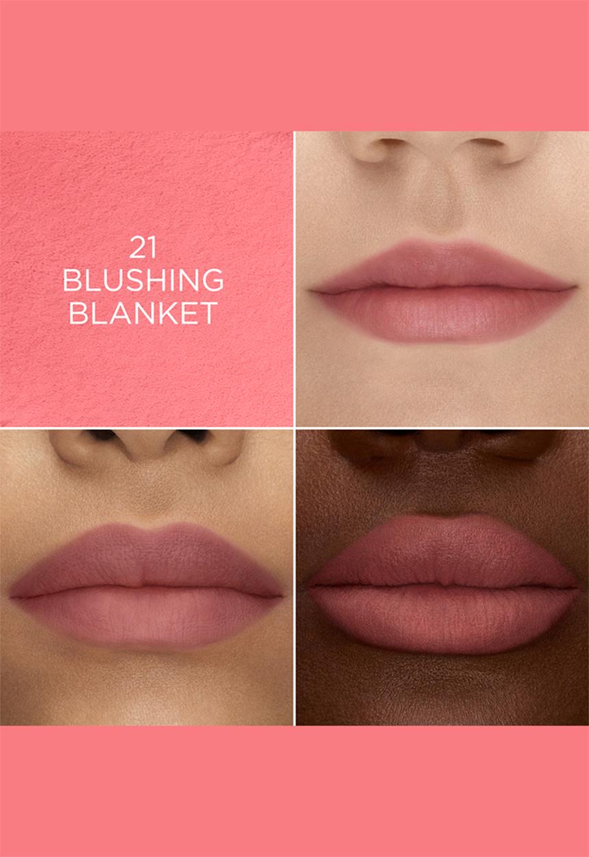 Lancôme - Lip Idôle CuddleBlur™ Velvet Matte Lip Cream - 21 -Blushing Blanket