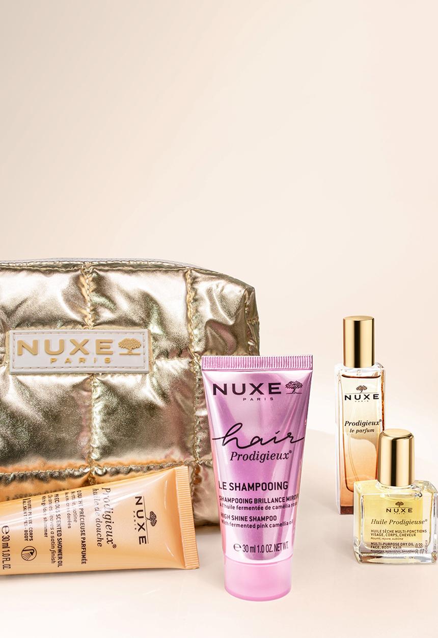 NUXE - My Golden Crush Travel Set + Free Pouch