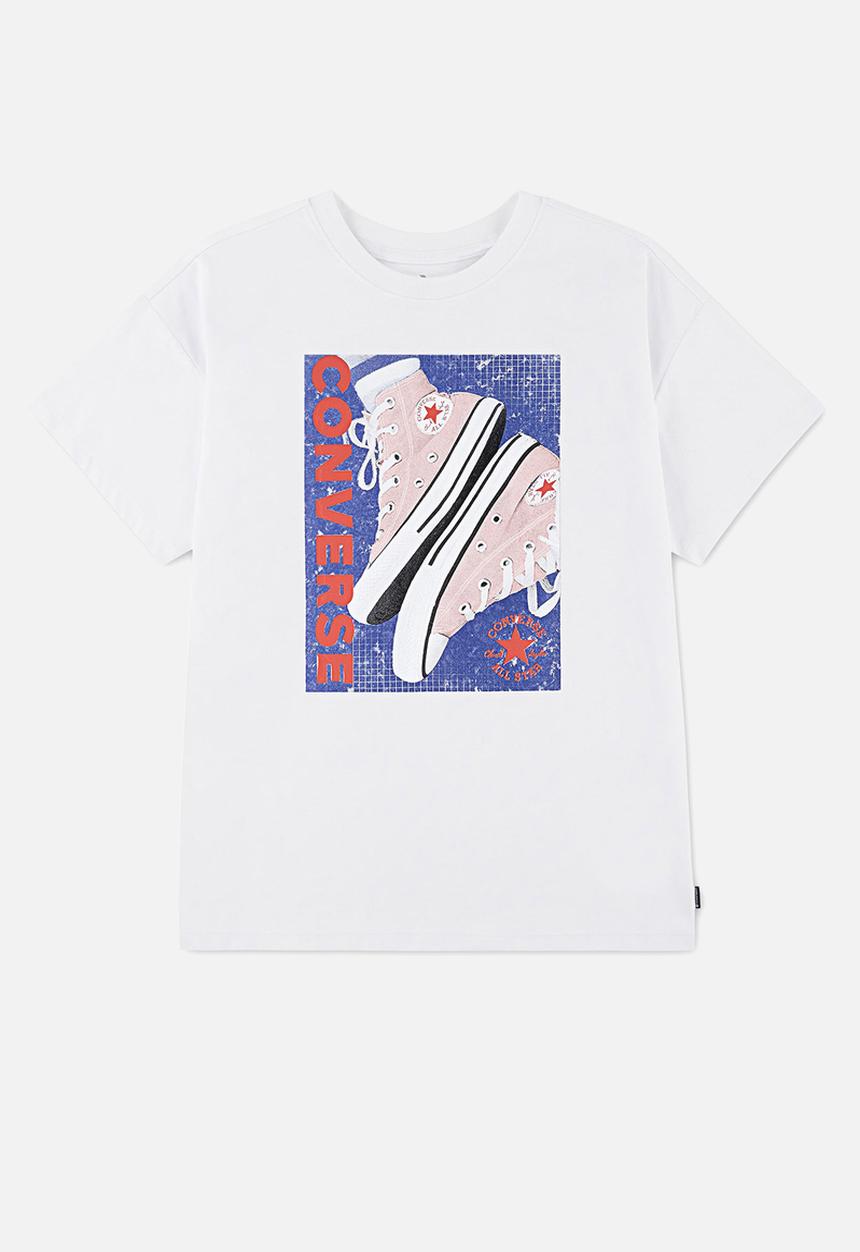 Converse - Cnvg Sneaker Gfx Bf Tee - White