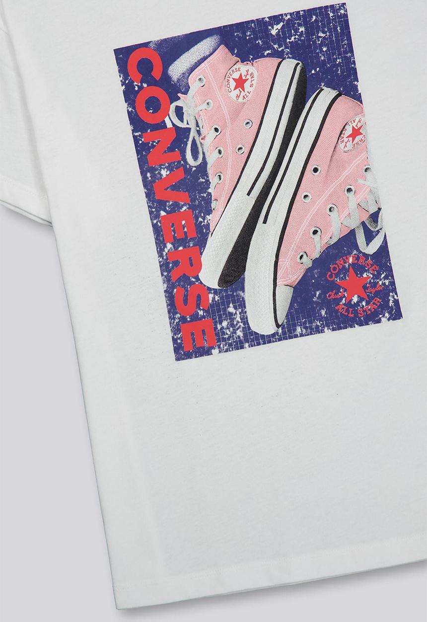 Converse - Cnvg Sneaker Gfx Bf Tee - White