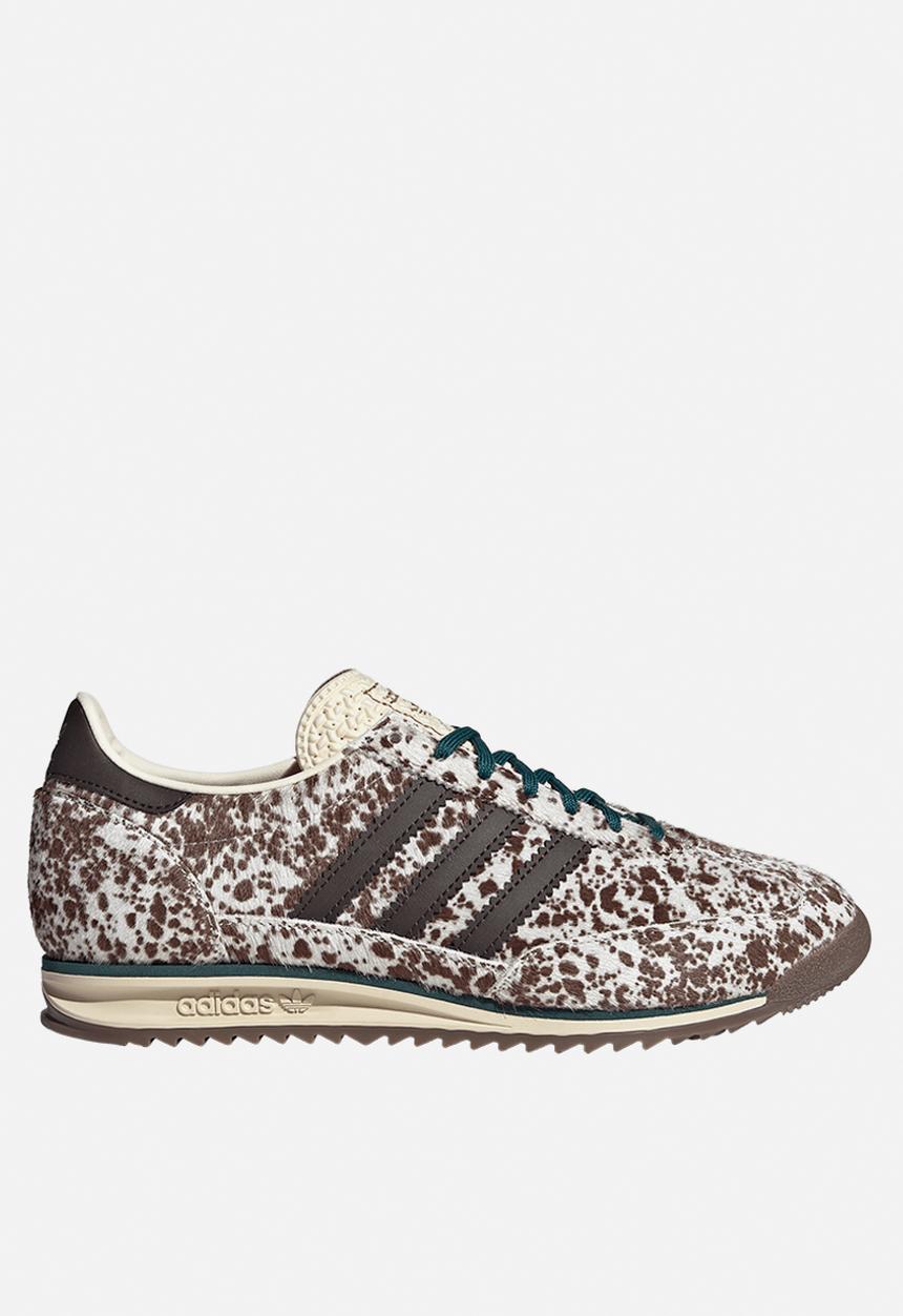 adidas Originals - SL 72 OG W - off white/dark brown/rich green