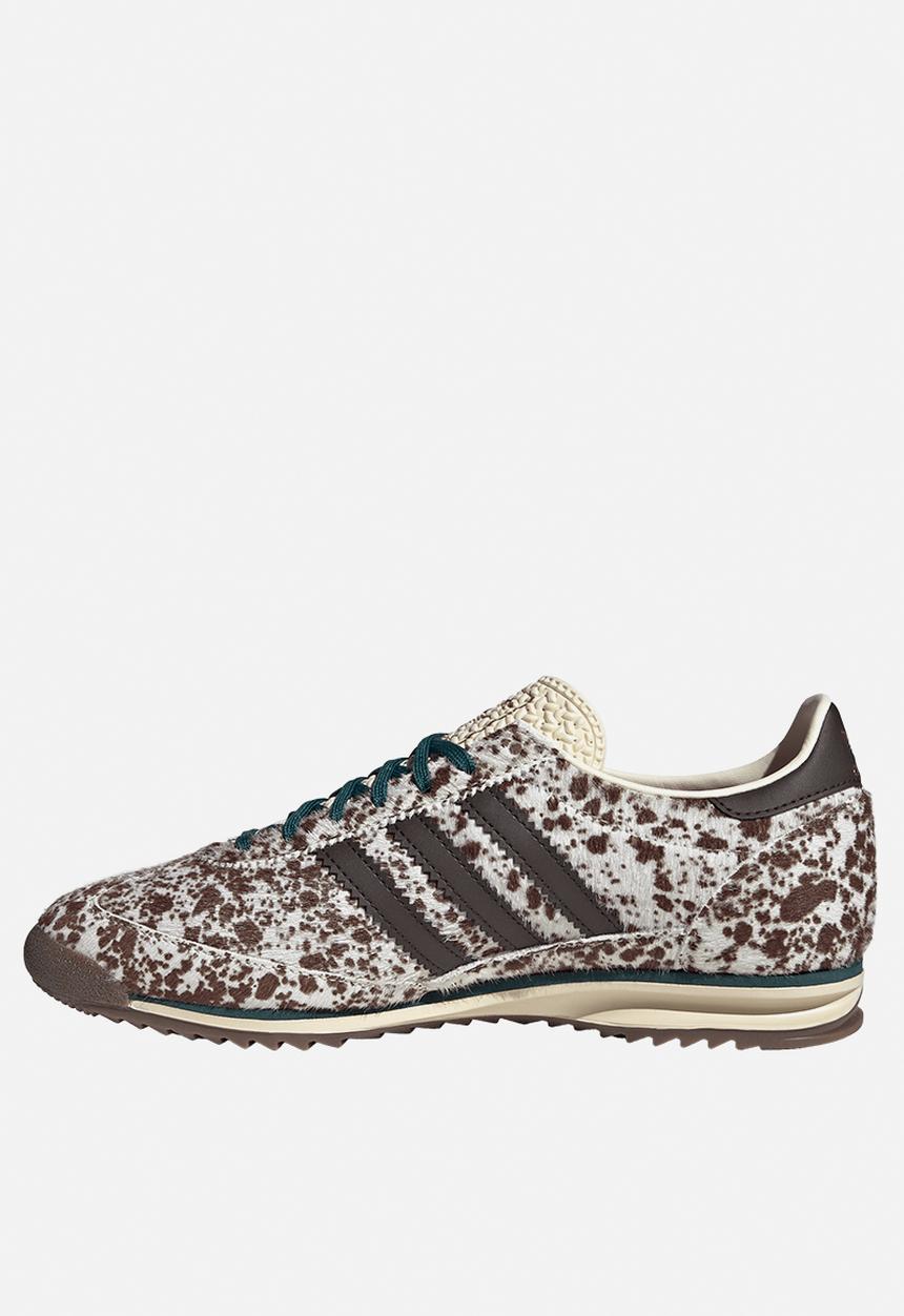 adidas Originals - SL 72 OG W - off white/dark brown/rich green