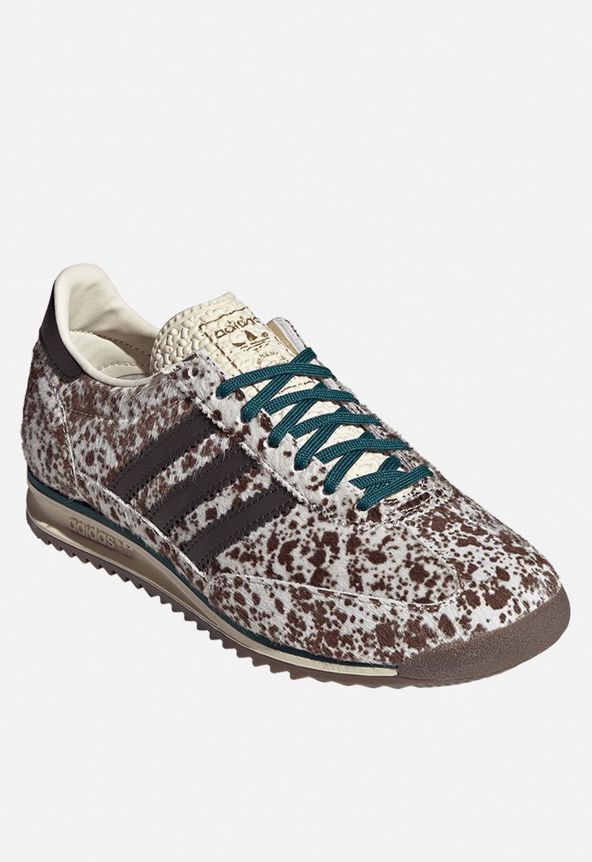adidas Originals - SL 72 OG W - off white/dark brown/rich green