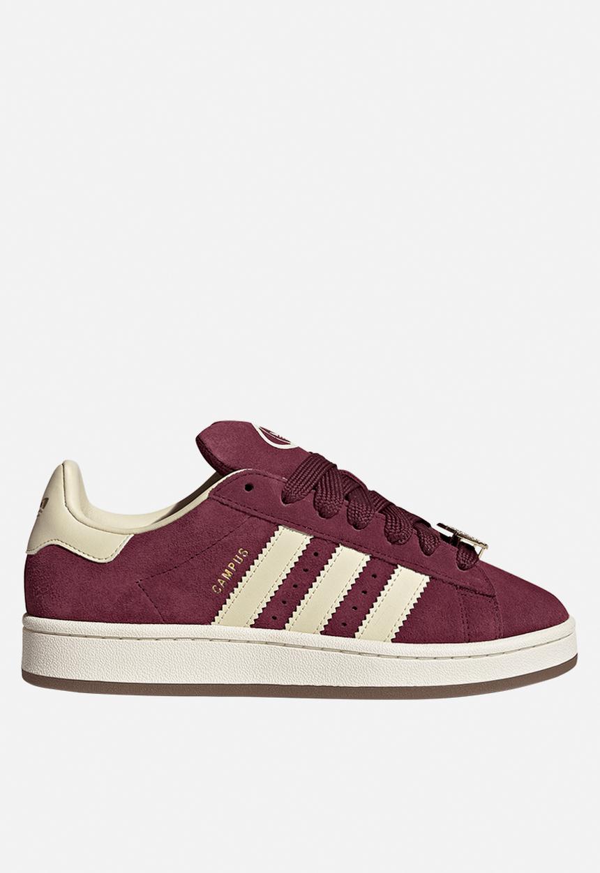 adidas Originals - CAMPUS 00s W - maroon/warm vanilla/gold met