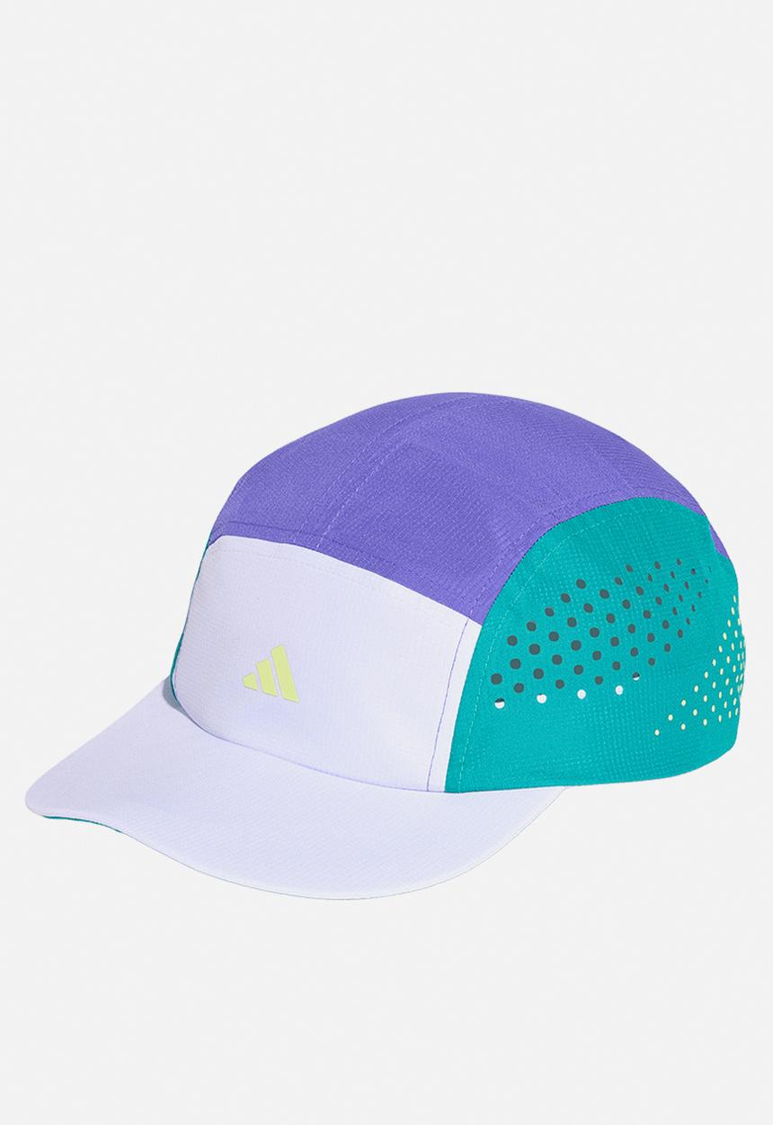 adidas Performance - Run 5P Cap Sol - Equipment Green/Frozen Lemon
