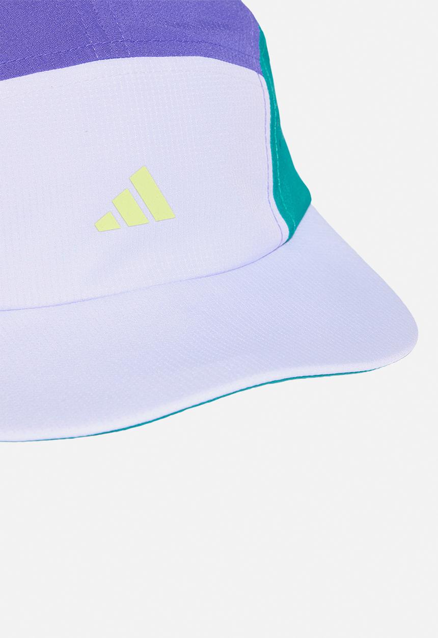 adidas Performance - Run 5P Cap Sol - Equipment Green/Frozen Lemon