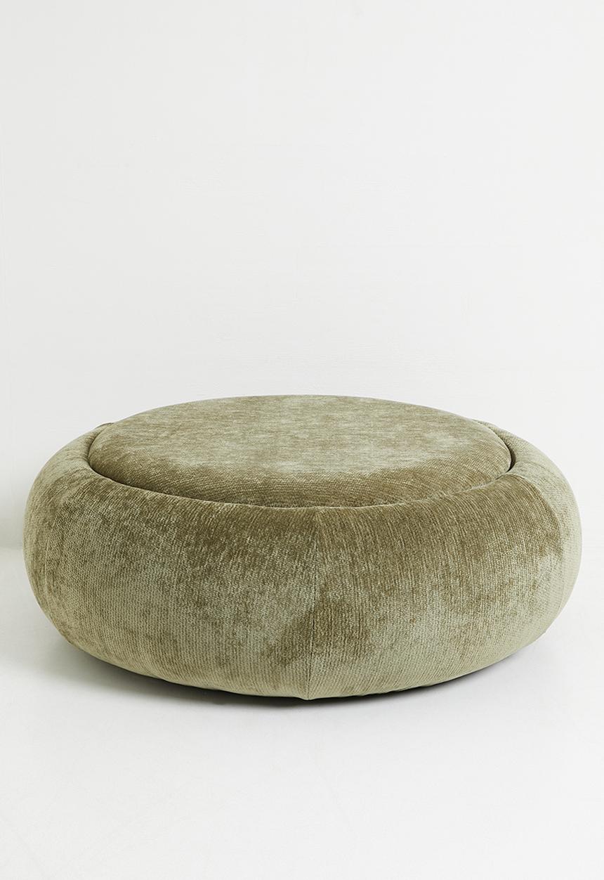 Sixth Floor - Quatro Coffee Table & Storage Ottoman - Olive