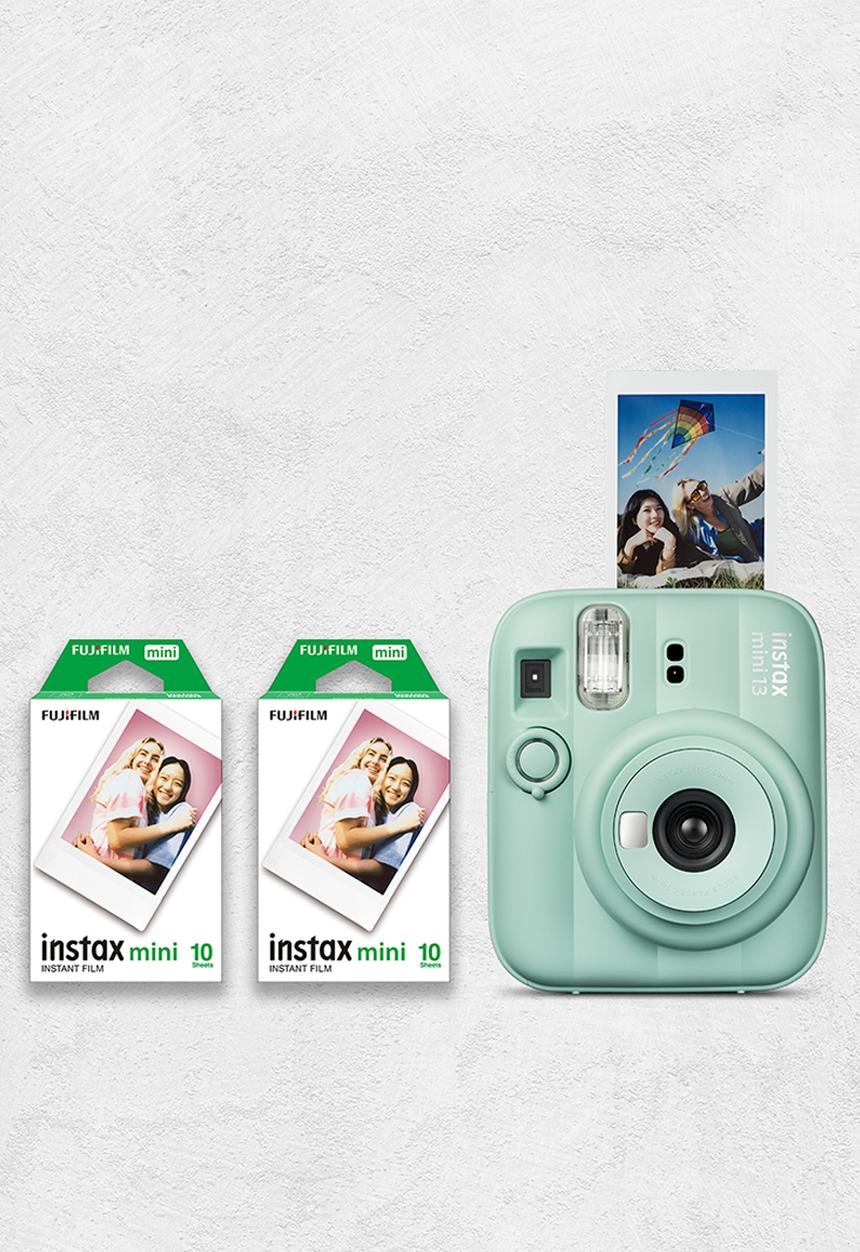 Fujifilm - Instax mini 13 - lagoon green combo 1 (cam + 2 films)