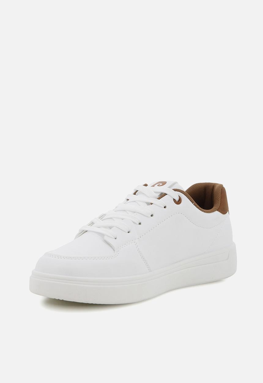 Pierre Cardin - Ivan Casual Lace Up - White/Tan