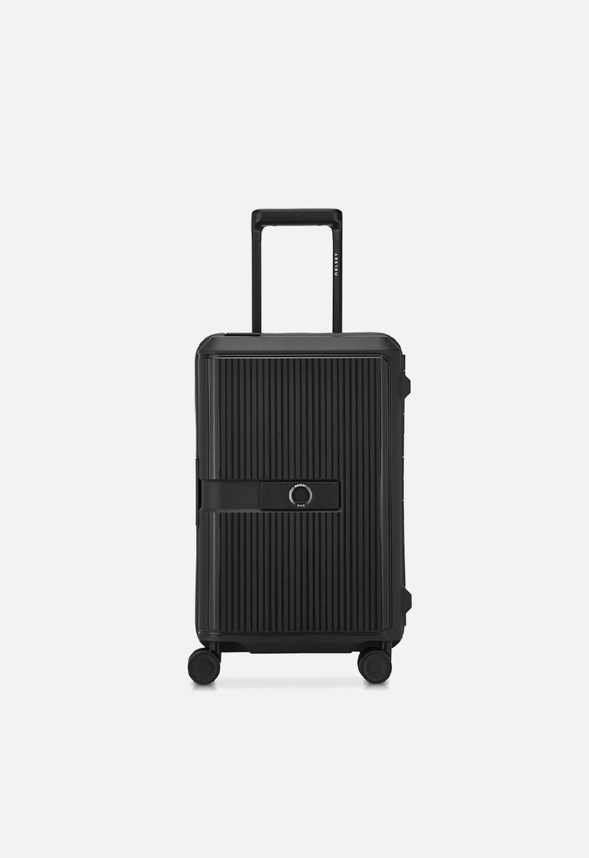 Delsey - DELSEY VAUBAN 55CM CABIN TROLLEY CASE - BLACK