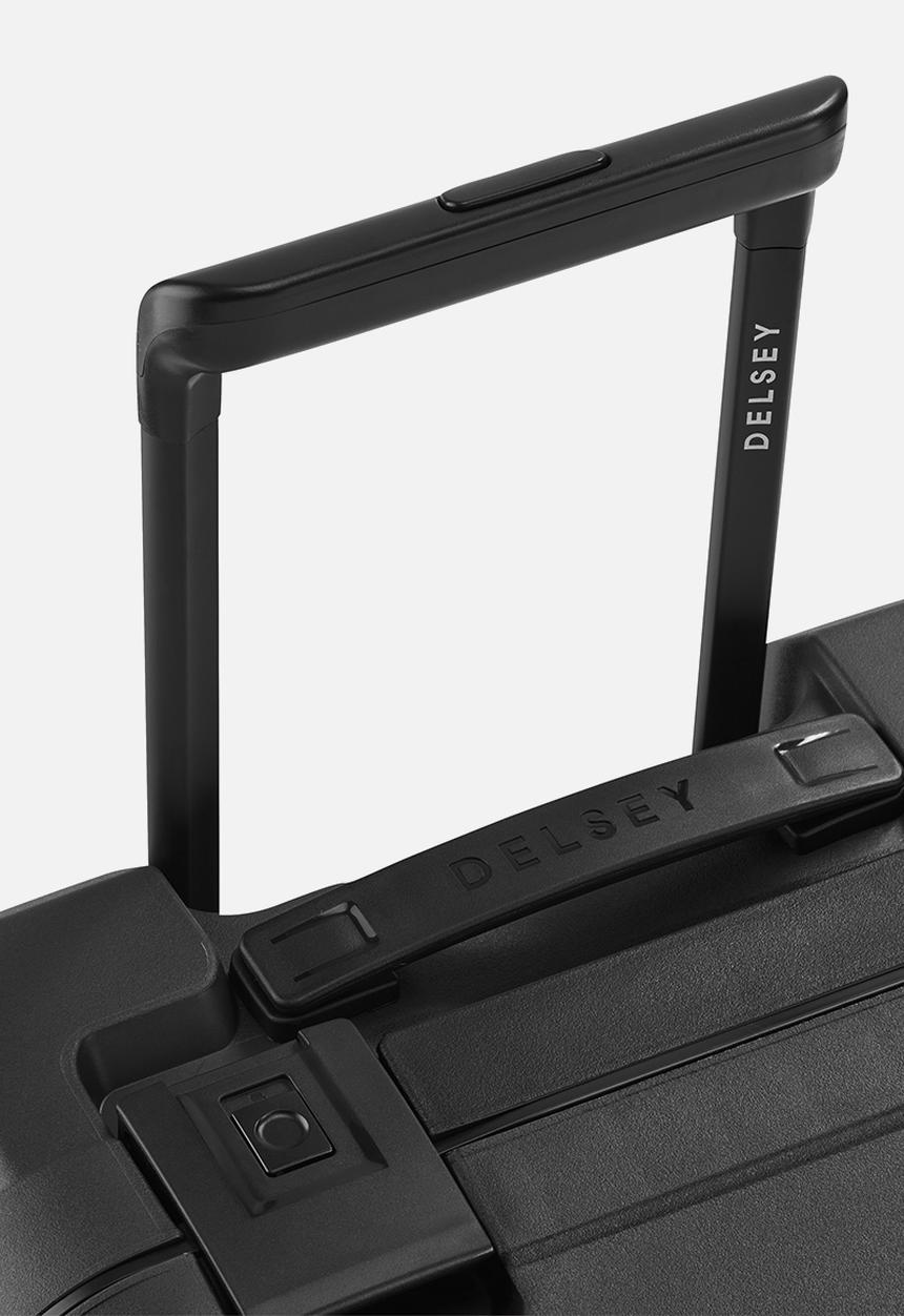 Delsey - DELSEY VAUBAN 55CM CABIN TROLLEY CASE - BLACK
