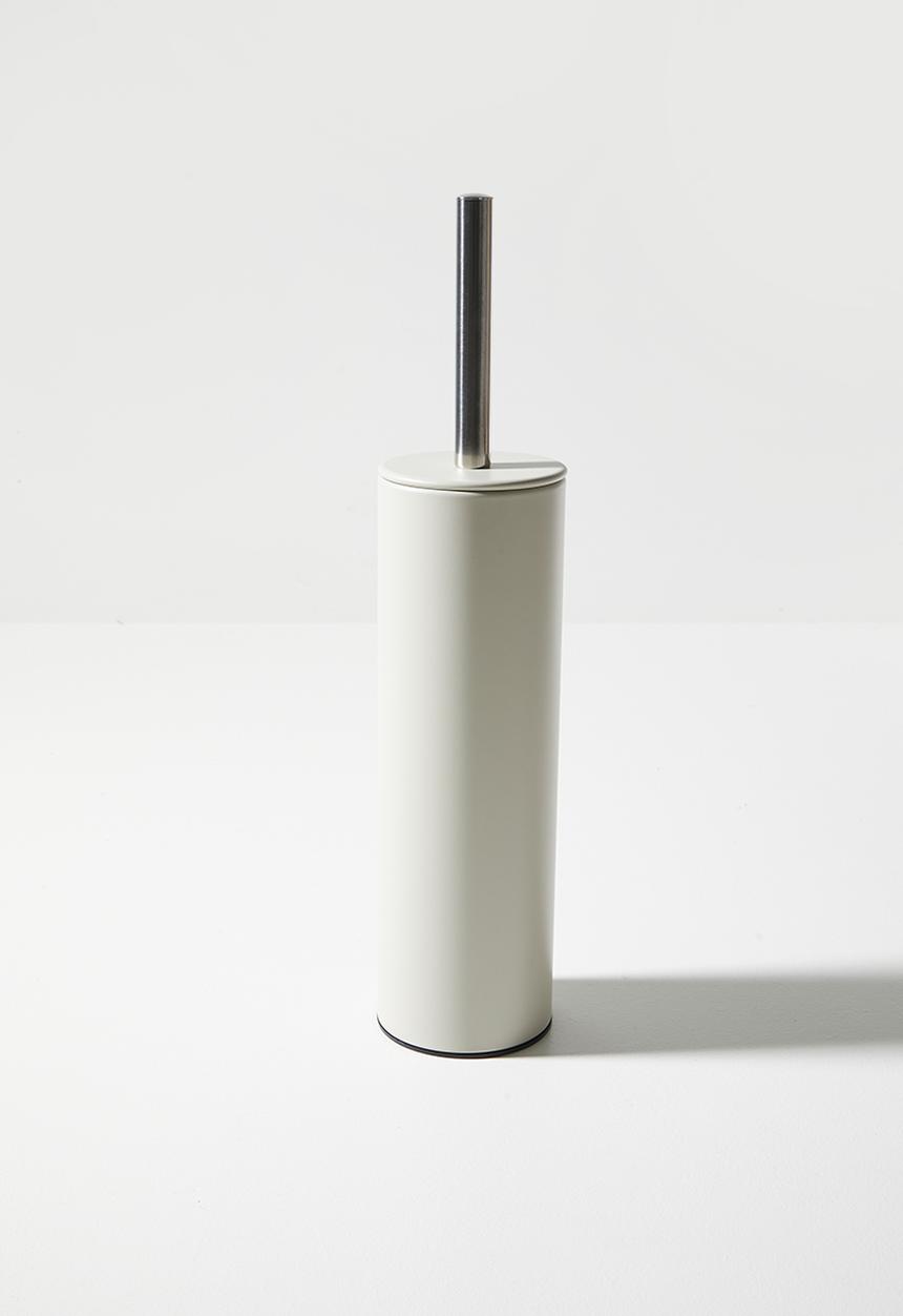 Bathroom Solutions - Toilet Brush in Holder - Stone