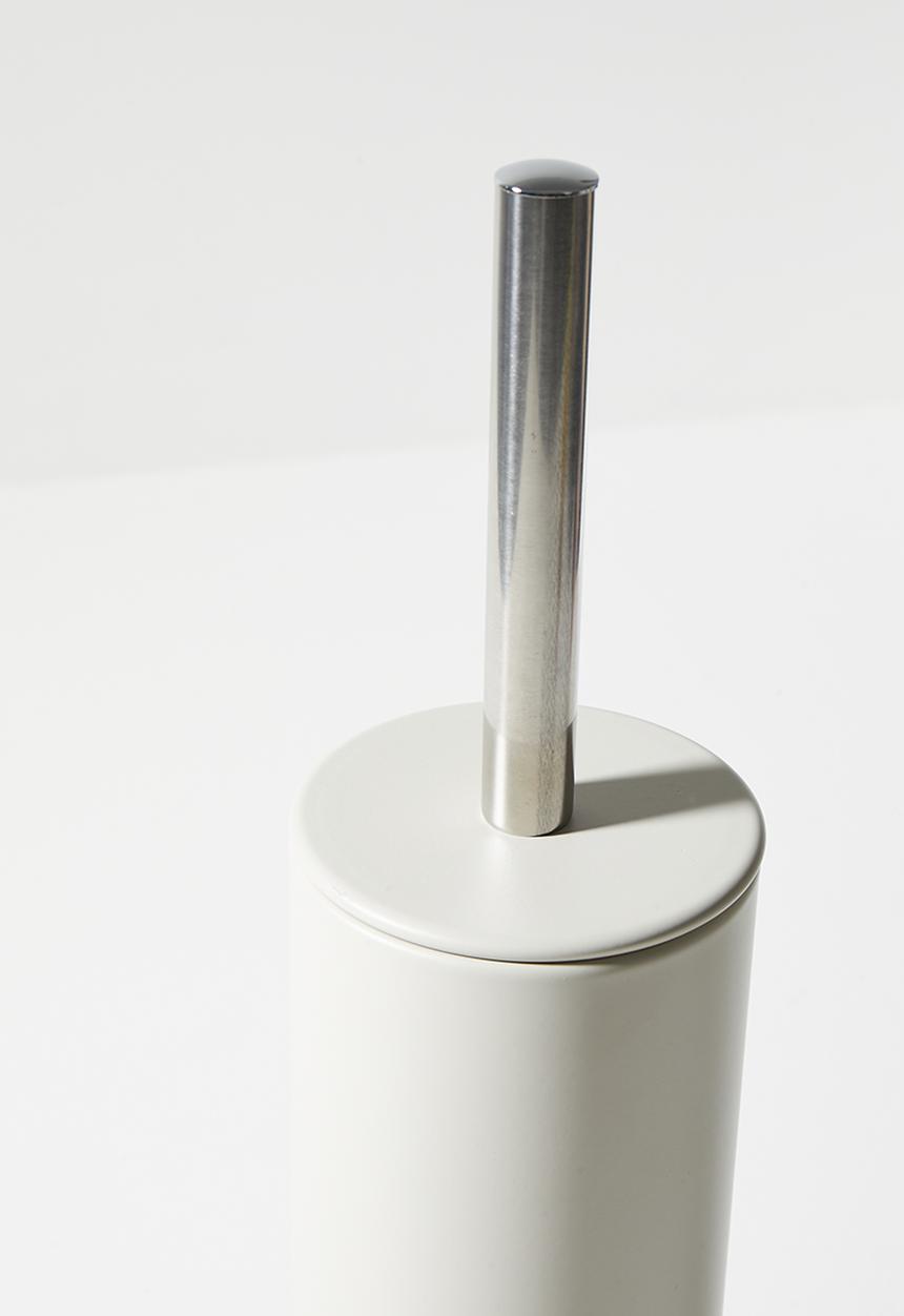 Bathroom Solutions - Toilet Brush in Holder - Stone