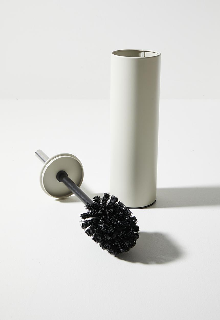 Bathroom Solutions - Toilet Brush in Holder - Stone