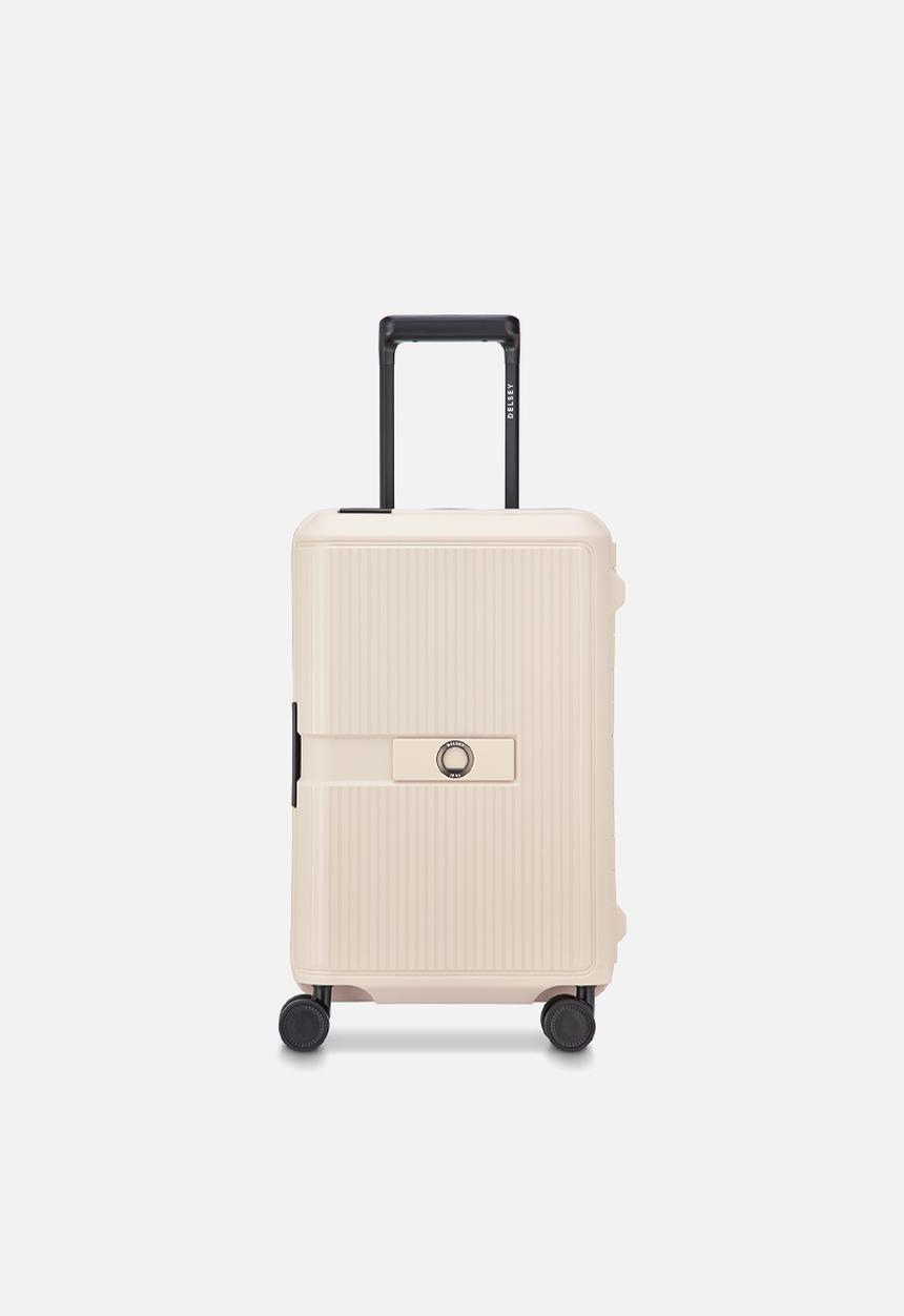 Delsey - DELSEY VAUBAN 55CM CABIN TROLLEY CASE - BEIGE