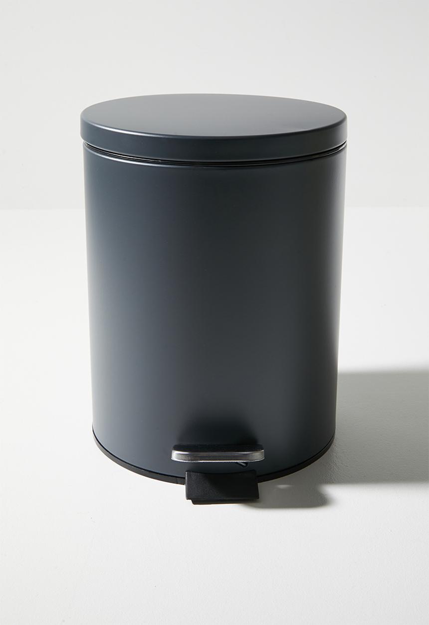 H&S - 3L Pedal Bin Black Matt